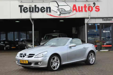 Mercedes-Benz SLK-klasse 200 K. Airco, Climate control, Cruise control, Elektrisch cabrio dak, Stoelverwarming