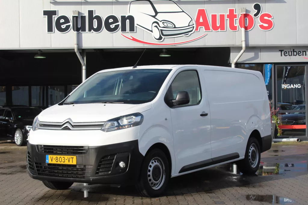 Citroen Jumpy 2.0 BlueHDI 120 Business XL S&amp;S Airco, Cruise control, Apple Carplay, Navigatie, Bijrijdersbank, parkeersesoren