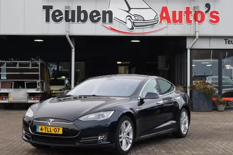 Tesla Model S 85 Base 87,6% SOH, Cruise control, Camera, Lederen interieur, Panoramadak, CCS Adapter