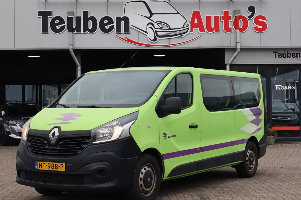 Renault Trafic Passenger 1.6 dCi Grand Authentique Energy 9 persoons, Radio cd speler, Navigatie, Trekhaak, BPM en BTW!