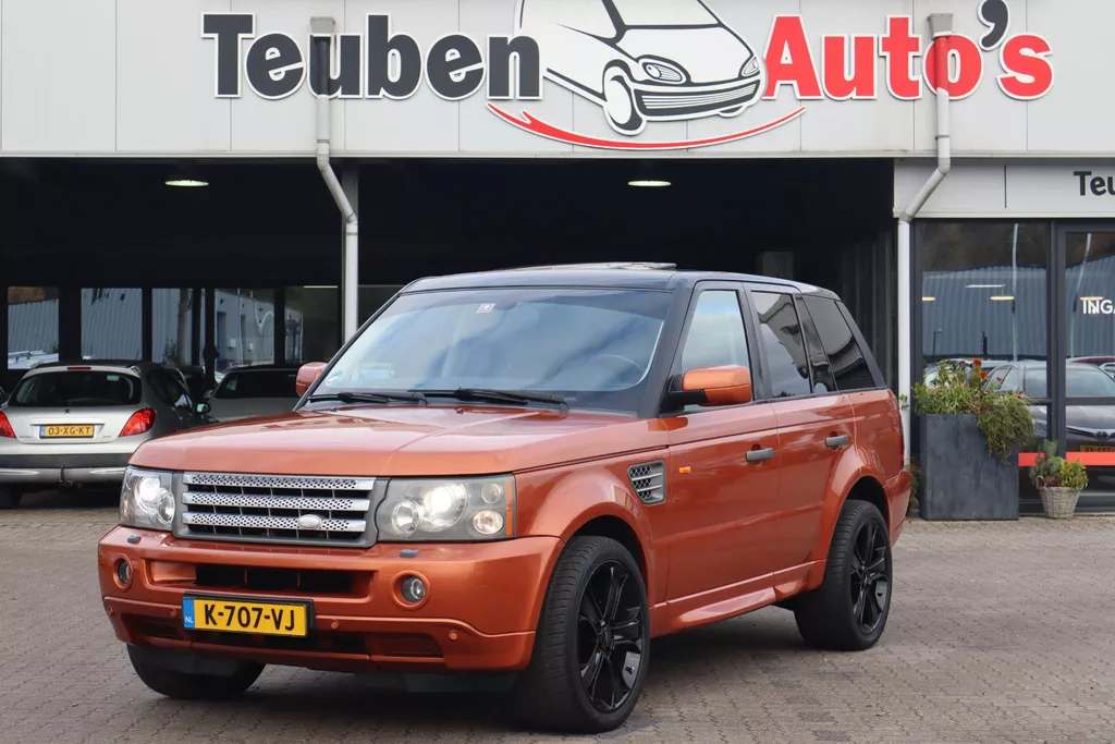 Land Rover Range Rover Sport 4.2 V8 Supercharged Lederen interieur, Stoelverwarming, Navigatie, Cruise control, Trekhaak, Schuif- kanteldak