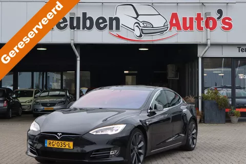 Tesla Model S 100D 88,3% SOH, Schuif- kanteldak, Camera, Adaptieve Cruise control, Autopilot 2.5 computer
