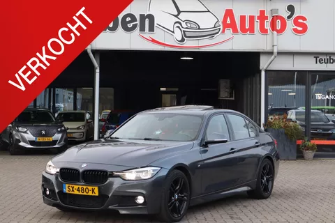 BMW 3-serie 318i Edition M Sport Shadow Executive Schuif- kanteldak, Navigatie, Lederen interieur, Cruise control,