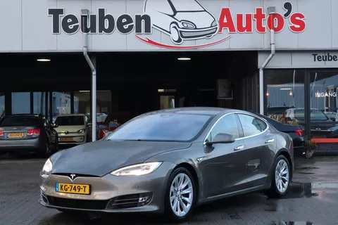 Tesla Model S 75D Base 87,9% SOH, BTW auto, Cold weather-pakket, Lederen interieur, Stoel- en stuurverwarming, Cruise control, BTW auto