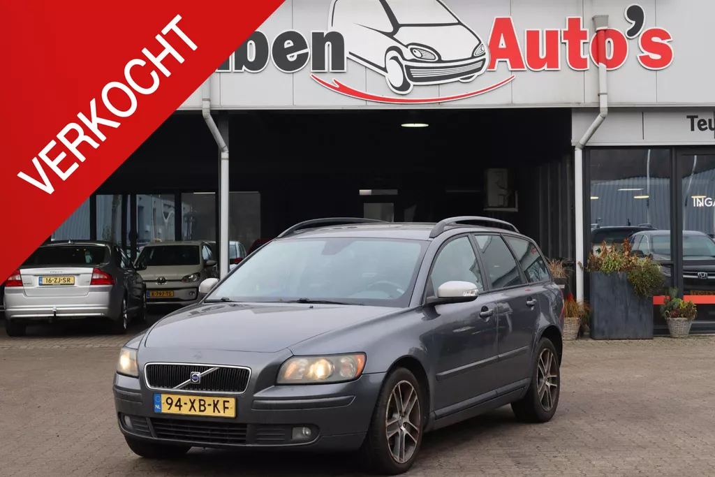 Volvo V50 2.0 Edition II Sport Airco, Cruise control, Trekhaak, APK tot 06-04-2026