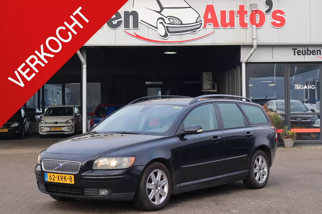 Volvo V50 2.4i Airco, Cruise control, Stoelverwarming, Elektrische ramen, Automaat