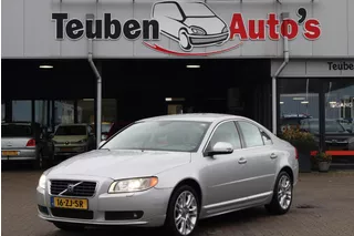 Volvo S80 2.4 D5 Summum Lederen interieur, Navigatie, Trekhaak, Climate control, Stoelverwarming, Cruise control