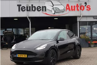 Tesla Model Y Long Range AWD 75 kWh 91,1% SOH, Autopilot computer 3, Wit lederen bekleding, Warmtepomp