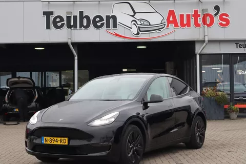 Tesla Model Y Long Range AWD 75 kWh 91,1% SOH, Autopilot computer 3, Wit lederen bekleding, Warmtepomp