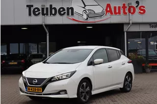 Nissan LEAF N-Connecta 40 kWh 91,1% SOH, Navigatie, Cruise control, 360 Camera, Stoelverwarming, Lederen interieur, Climate control
