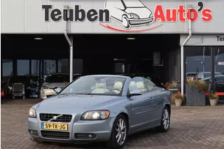 Volvo C70 Convertible 2.5 T5 Summum (Railingschade/Blikschade links wel rijdbaar).Lederen interieur, Elektrisch cabriodak, Lichtmetalen wielen, Zie foto's!