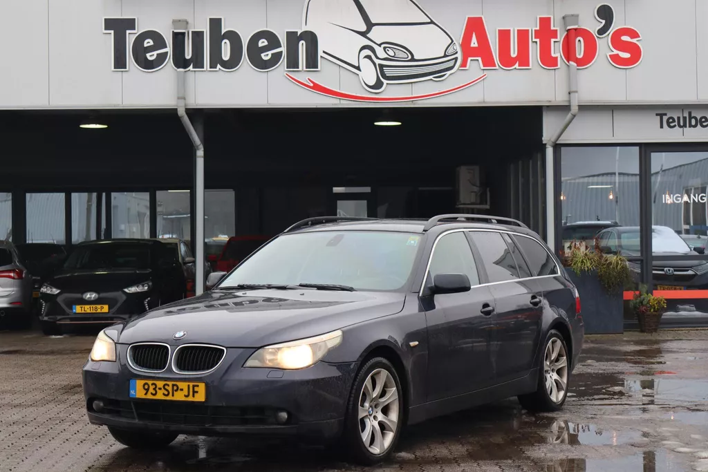 BMW 5-serie Touring 520d Corporate Airco, Cruise control, Lichtmetalen wielen, Stoelverwarming