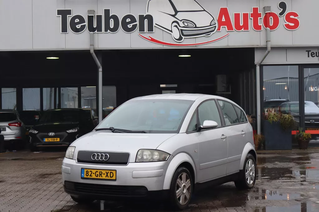 Audi A2 1.4 Radio cd speler, Stoelverwarming, Elektrische ramen, Zie foto's!!