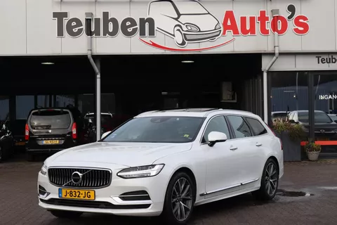 Volvo V90 2.0 T4 Inscription BTW Auto, Pilot assist, Adaptieve Cruise control, Panoramadak, Schuif- kanteldak, Trekhaak, Stoel- en stuurverwarming, Apple Carplay