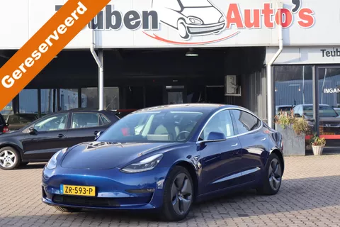 Tesla Model 3 Long Range AWD 75 kWh SOH 87,5%, Autopilot computer 3.0, Navigatie, Cruise control, Lederen interieur, Panoramadak, 360 Camera