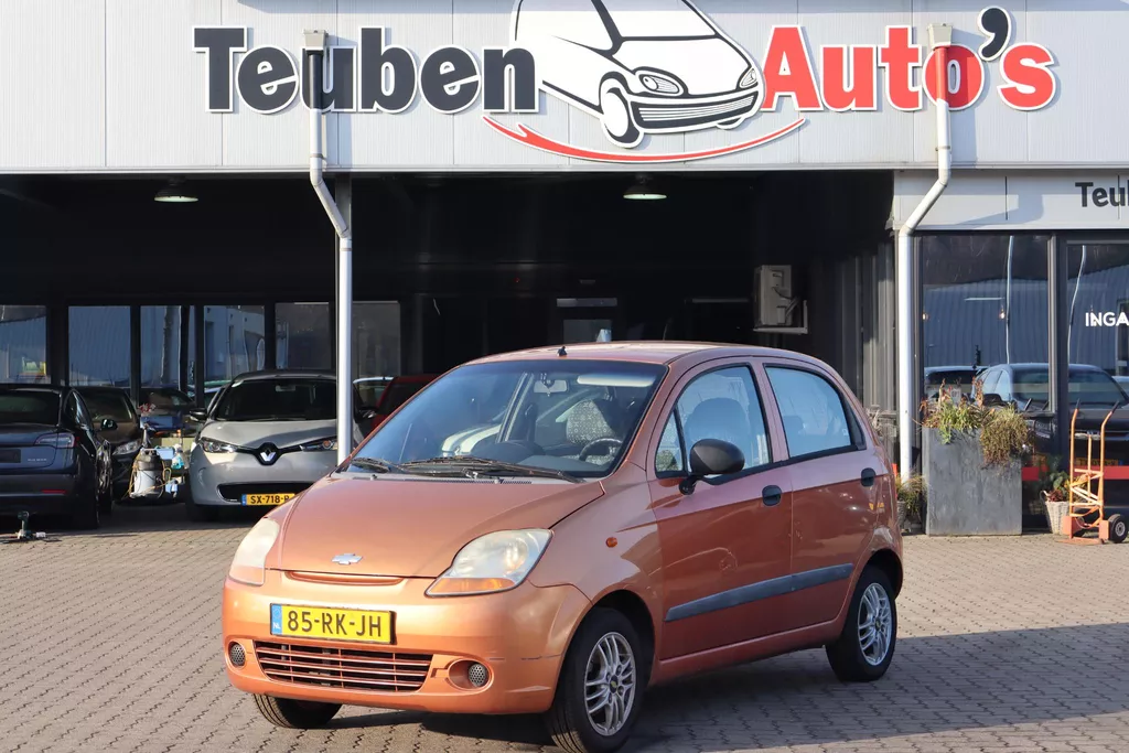 Chevrolet Matiz 0.8 Spirit APK Tot 18-04-2026, Elektrische ramen, Radio