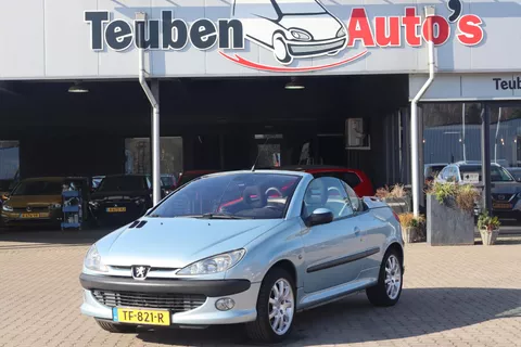Peugeot 206 2.0-16V GTI Climate control, Elektrisch cabrio dak, Elektrische ramen, Radio cd speler