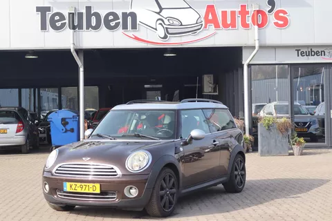 Mini Mini Clubman 1.6 Cooper Panoramadak, Stoelverwarming, Elektrische ramen, Schuif- kanteldak, Climate control