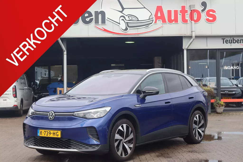 Volkswagen ID.4 First 77 kWh 89% SOH, Apple Carplay, Camera, Navigatie, Stoel- en Stuurverwarming, Adaptieve cruise control