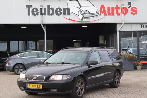 Volvo V70 2.4 T Comfort Line Opknapper, Geen APK, Lederen interieur, Cruise control, Lichtmetalen wielen, Zie foto's!