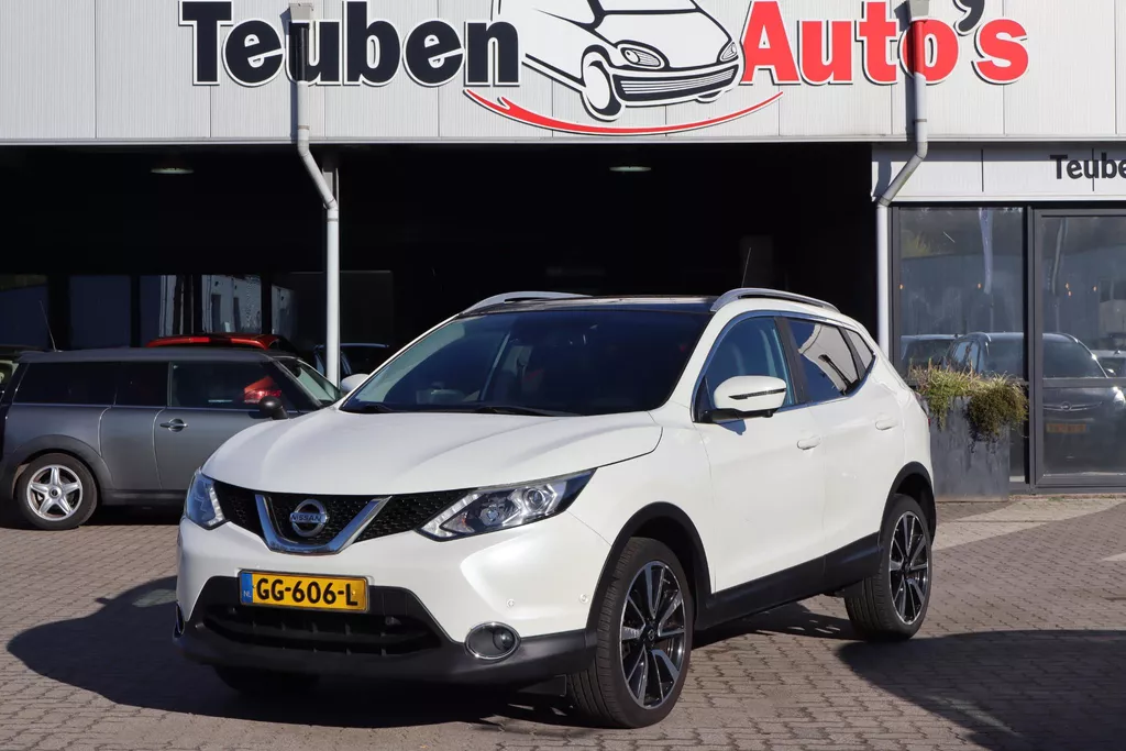 Nissan Qashqai 1.2 Tekna NL auto | Panoramadak | Leder | Stoelverwarming | Camera
