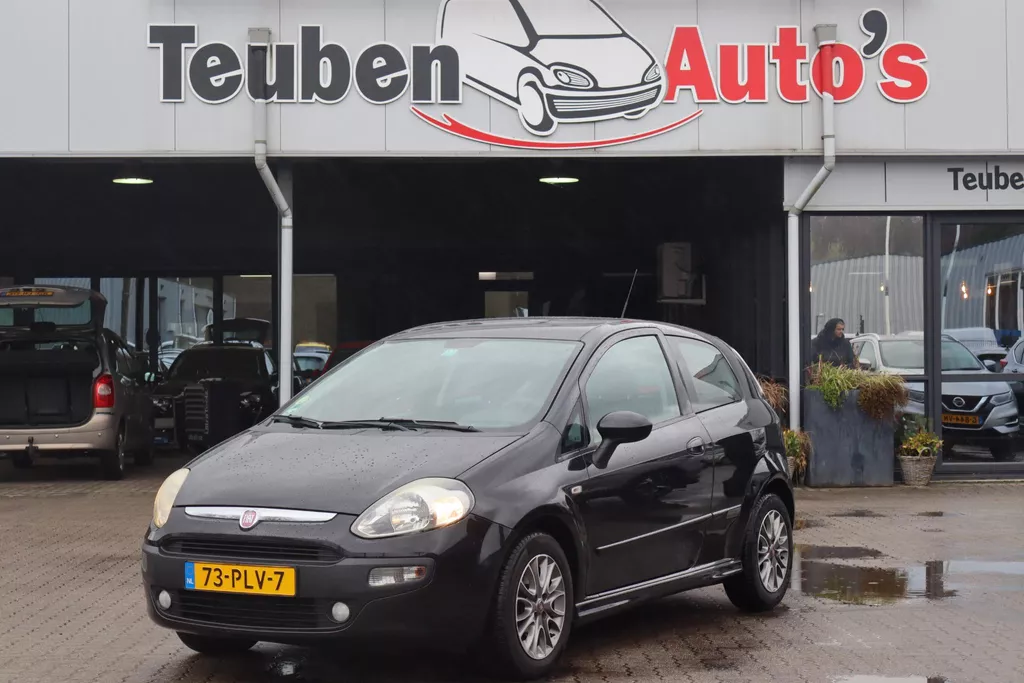 Fiat Punto Evo 1.3 M-Jet Dynamic Airco, Cruise control, Trekhaak, Elektrische ramen, Lichtmetalen wielen