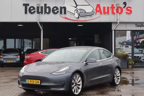 Tesla Model 3 Performance AWD 75 kWh SOH 88,3%, Autopilot computer 3.0, Auto moet nog gereinigd worden, Cruise control, Stoelverwarming
