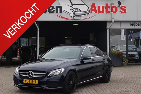 Mercedes-Benz C-klasse 200 CDI Business Solution Navigatie, Camera, Panoramadak, Schuif- kanteldak, Stoelverwarming
