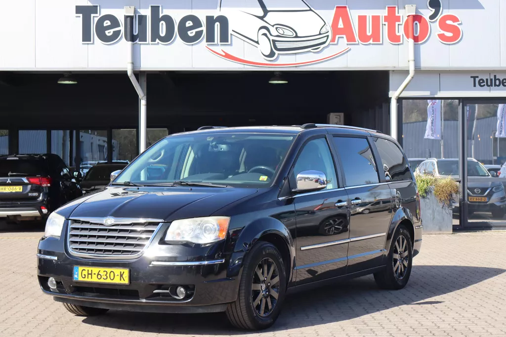 Chrysler Grand Voyager 3.8 V6 Limited BTW Auto, 7 Persoons, Lederen interieur, Stoelverwarming, Navigatie, Dvd speler, Camera, Cruise control