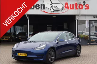 Tesla Model 3 Standard RWD Plus 60 kWh 86,7% SOH, Trekhaak, Autopilot computer 2.5, 360 Camera, Elektrische ramen, Lederen interieur