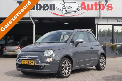 Fiat 500 C 0.9 TwinAir Lounge | Automaat | Climate control | Parkeersensoren achter | Lm wielen