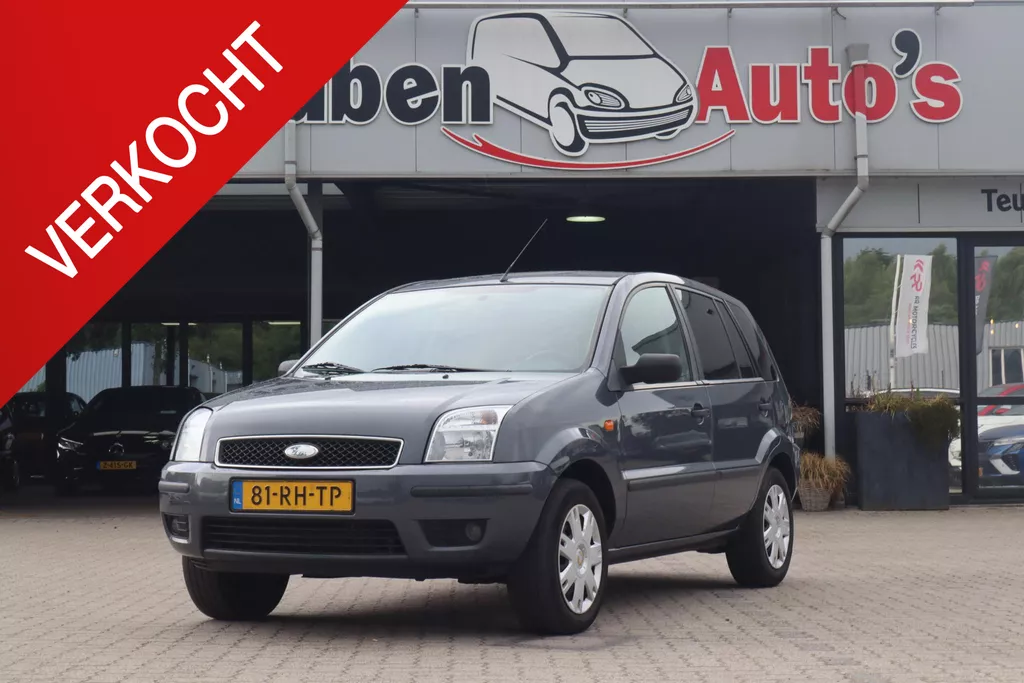 Ford Fusion 1.6-16V Ghia | APK nieuw | Airco | Radio |