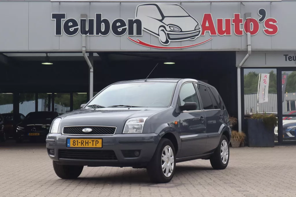Ford Fusion 1.6-16V Ghia | APK nieuw | Airco | Radio |