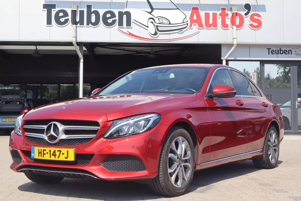 Mercedes-Benz C-klasse 350 e Lease Edition | SOH 90,7 % | Led | Camera | Burmester Audio | Navigatie | Cruise control