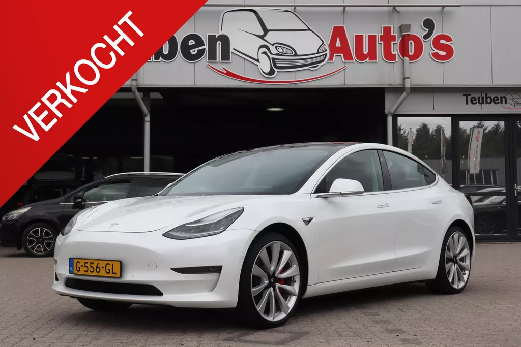 Tesla Model 3 Performance AWD 75 kWh | SOH 85,6 % | Full Self-Driving computer 3 | Premium Audio
