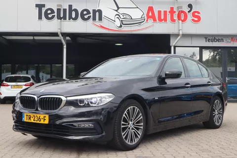 BMW 5-serie 520d EDE Executive | Sportline | Audio Media Pack | Sportstoelen | Donkere hemel