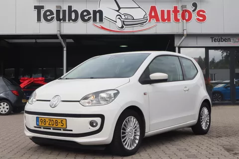 Volkswagen Up! 1.0 high up! BlueMotion | Airco | Navigatie | Bluetooth | Lm velgen | Elektrisch pakket