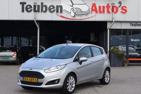 Ford Fiesta 1.0 EcoBoost Titanium Navigatie, Climate control, Lichtmetalen wielen, Cruise control,
