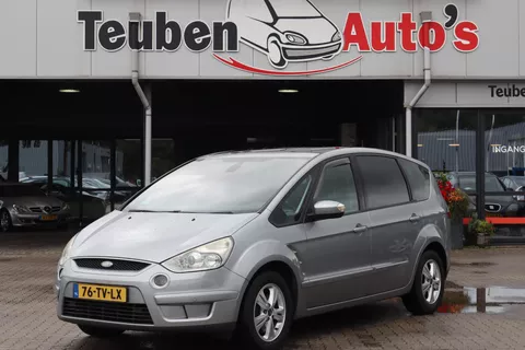 Ford S-Max 2.5-20V Turbo Panoramadak, Trekhaak, Climate control, Elektrische ramen, Cruise control