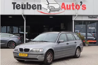 BMW 3-serie Touring 316i Black&amp;Silver II Navigatie, APK tot en met 07-04-2026, Airco, Elektrische ramen, Cruise control, Trekhaak