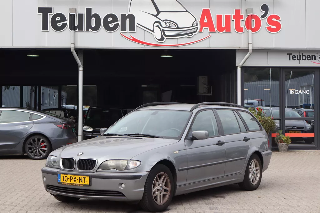 BMW 3-serie Touring 316i Black&amp;Silver II Navigatie, APK tot en met 07-04-2026, Airco, Elektrische ramen, Cruise control, Trekhaak