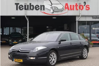 Citroen C6 2.7 HdiF V6 Exclusive (TOP AUTO), Climate control, Lederen bekleding, Voor- en achter stoelen verwarmbaar, Luchtvering, Trekhaak