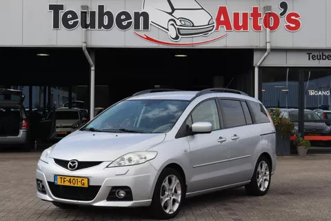 Mazda 5 2.0 GT-L Lederen interieur, Climate control, 7 Persoons, Stoelverwarming, Cruise control