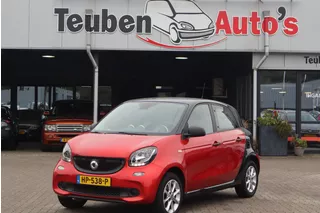 smart forfour 1.0 Turbo Pure Airco, Cruise control, Automaat, Lichtmetalen wielen, Elektrische ramen