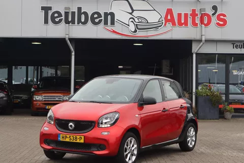 smart forfour 1.0 Turbo Pure Airco, Cruise control, Automaat, Lichtmetalen wielen, Elektrische ramen