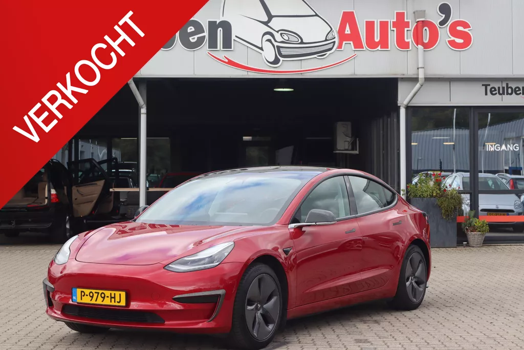 Tesla Model 3 Standard RWD Plus 60 kWh | SOH 90% | (&euro;16.938,- excl. BTW) | Autopilot computer 3 | Lederen interieur |Cruise control | 360 Camera