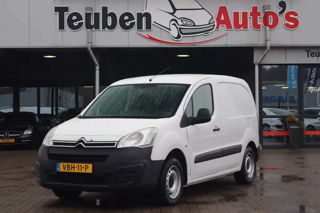 Citroen Berlingo 1.6 BlueHDI 100 Club Economy S&amp;S Camera, Cruise control, Rechter zijdeur, Airco, Bijrijdersbank