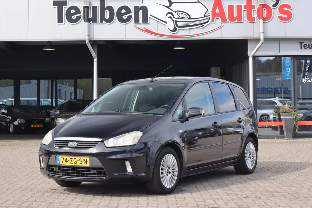 Ford C-Max 1.8-16V Ghia Airco, Climate control, Radio cd speler, Navigatie, Cruise control, Trekhaak