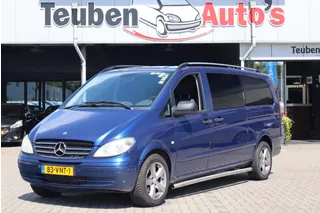 Mercedes-Benz Vito 120 CDI 343 DC luxe MARGE AIRCO WERKT Linker- en rechter zijdeur, Airco, Radio cd speler, Trekhaak, Sidebars, Lichtmetalen wielen