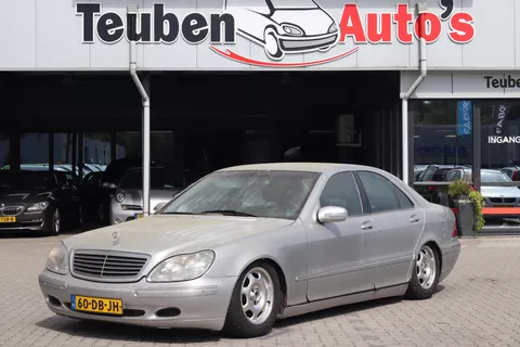 Mercedes-Benz S-klasse 320 Opknapper, Auto heeft roest, zie foto's ! Climate control, Trekhaak, Cruise control